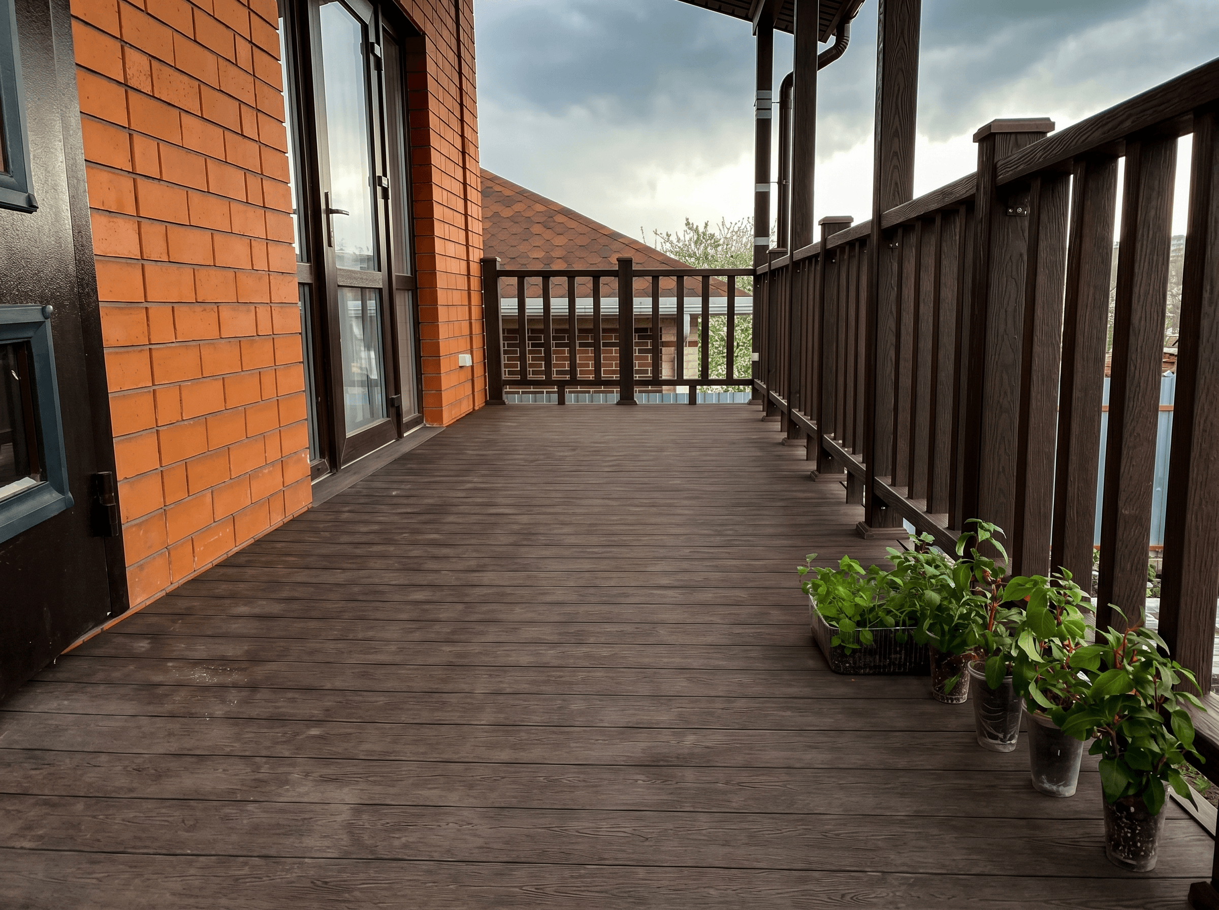 Заборная доска из ДПК Handecking в Алматы